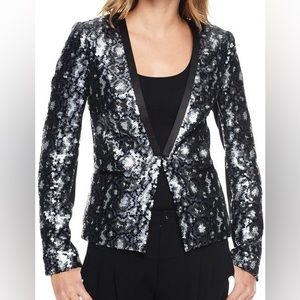 NWT Juicy Couture Sequin Tuxedo Blazer Jacket